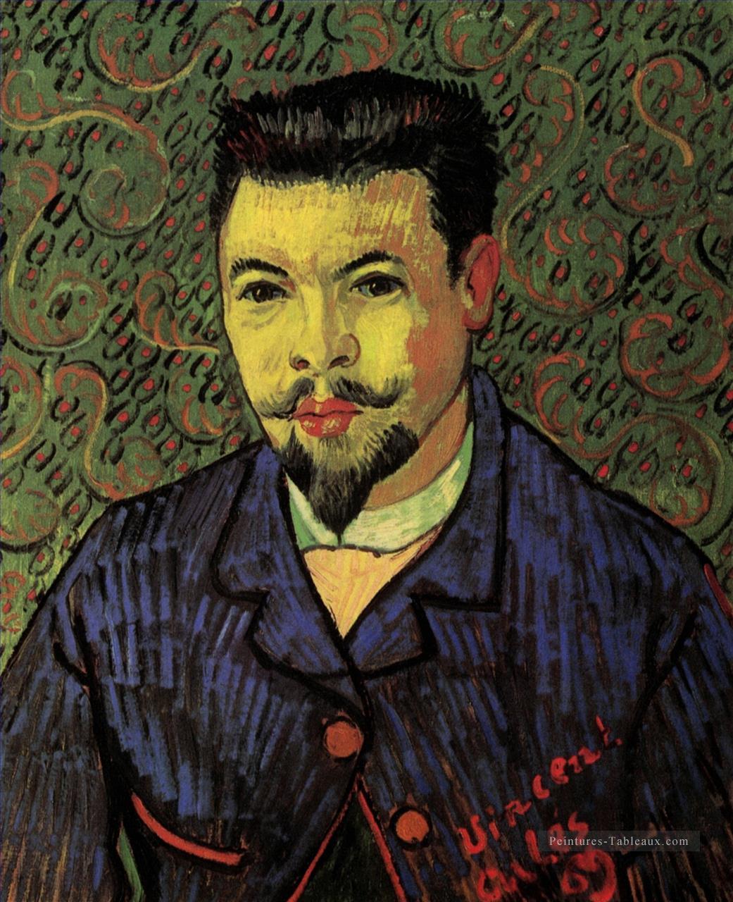 Portrait du Dr Felix Rey Vincent van Gogh Peintures à l'huile
